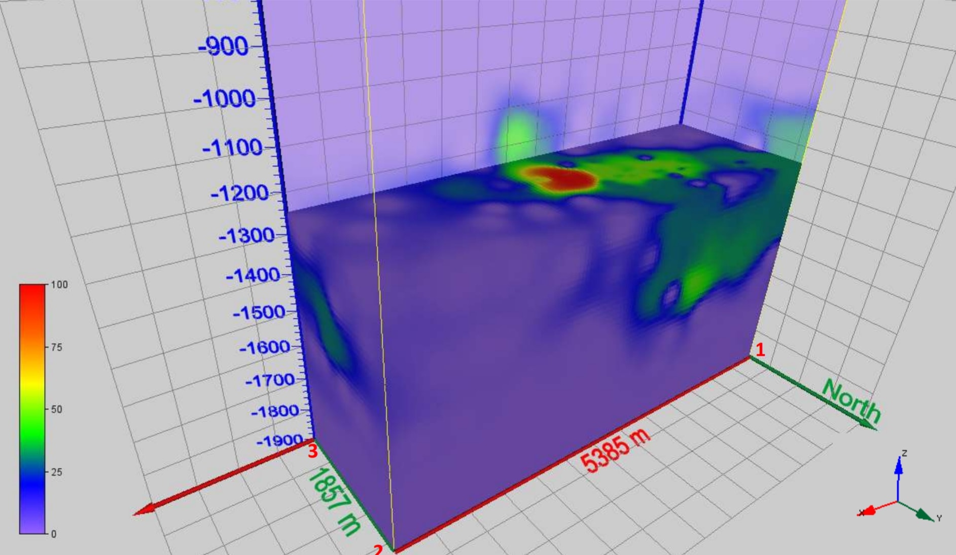 3D Block Model for Water Bodies