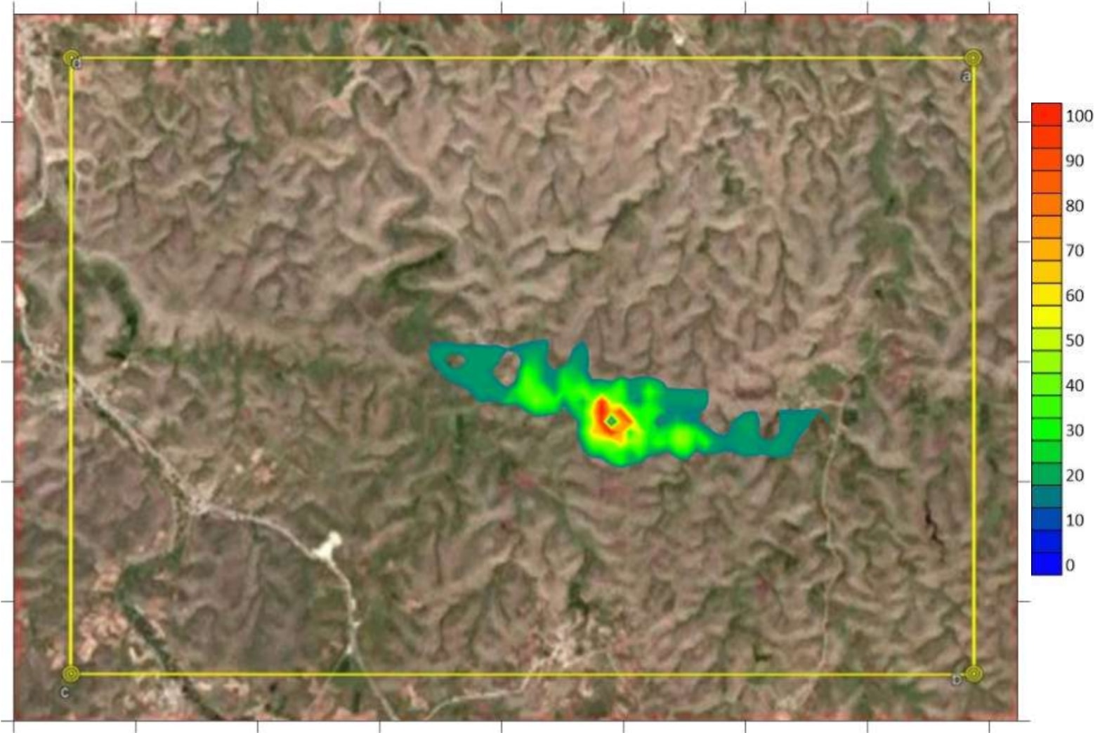 2D Oil Deposit Model